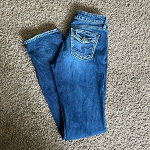 Silver Suki Slim Boot Jean